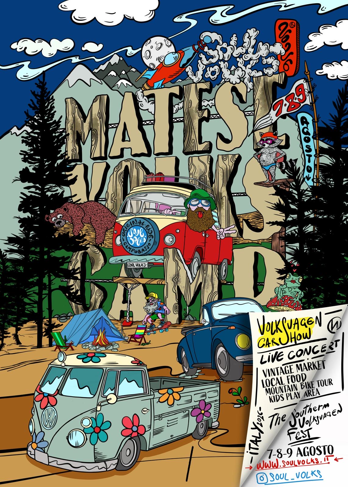 Locandina Matese Volks Camp 2026